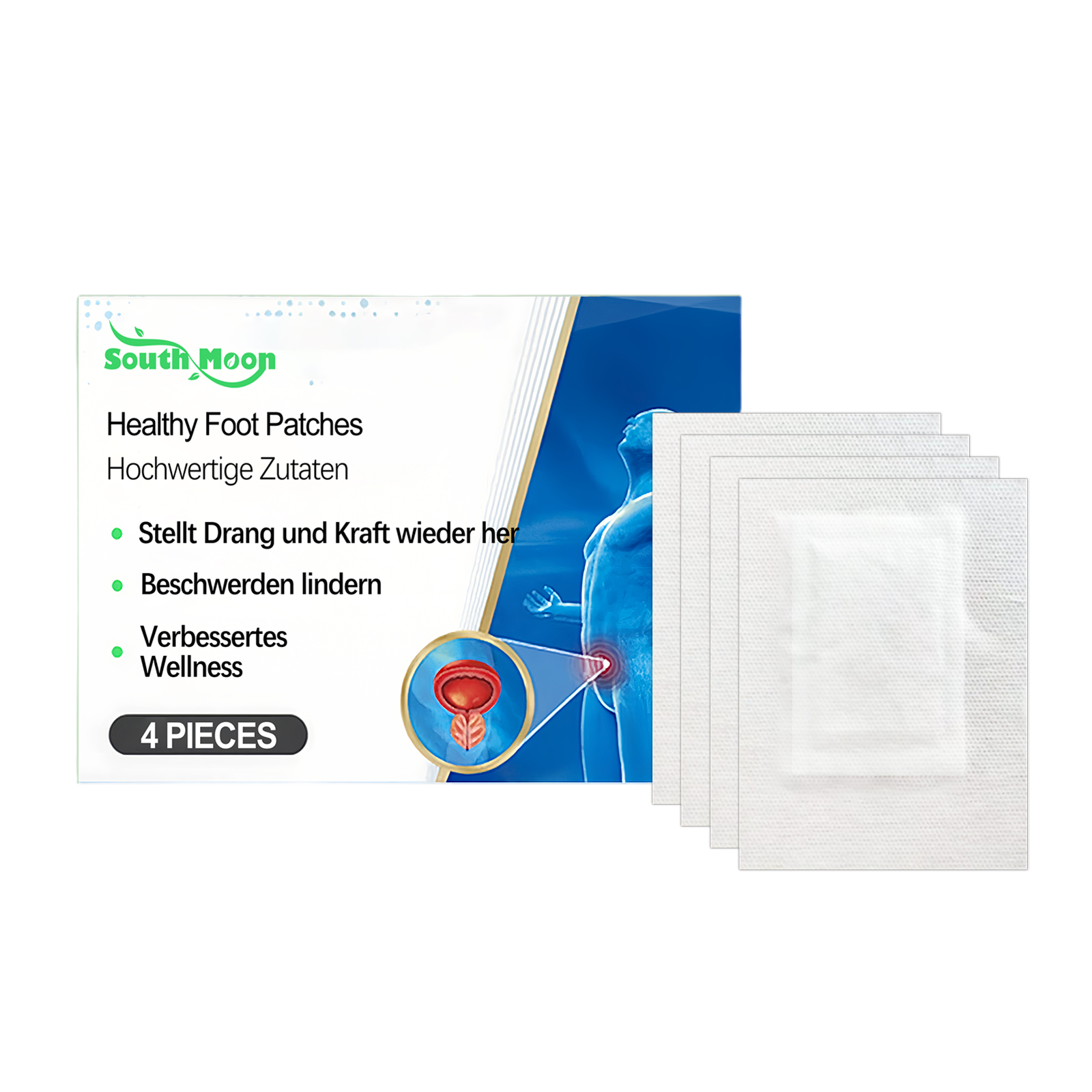 4/8/12pcs Prostate Detox Foof  - Detox Foot Patch บทวิจารณ์และราคา