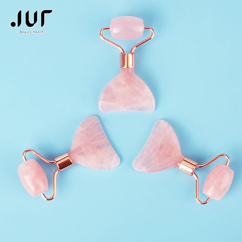 Double Head Crystal Jade Rolle - Jade Gua Sha Tool บทวิจารณ์และราคา