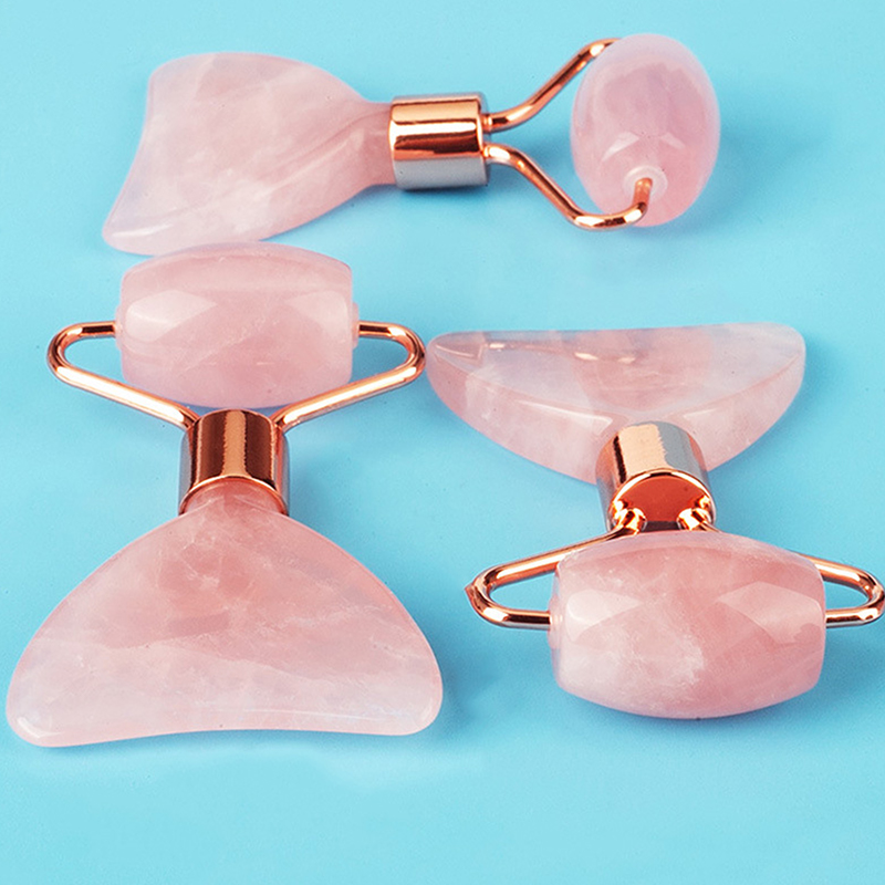 Double Head Crystal Jade Rolle - Jade Gua Sha Tool บทวิจารณ์และราคา