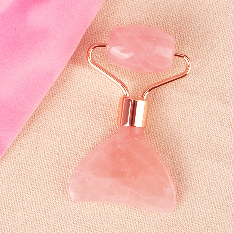 Double Head Crystal Jade Rolle - Jade Gua Sha Tool บทวิจารณ์และราคา