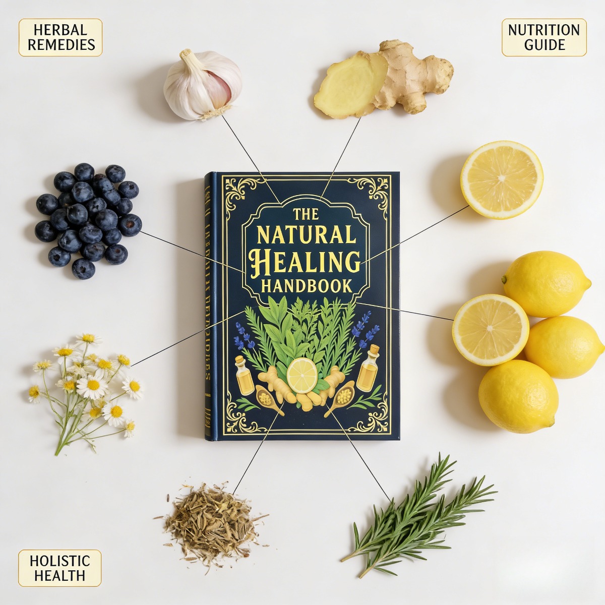 The Natural Healing Handbook E - Health Wellness Home Care บทวิจารณ์และราคา