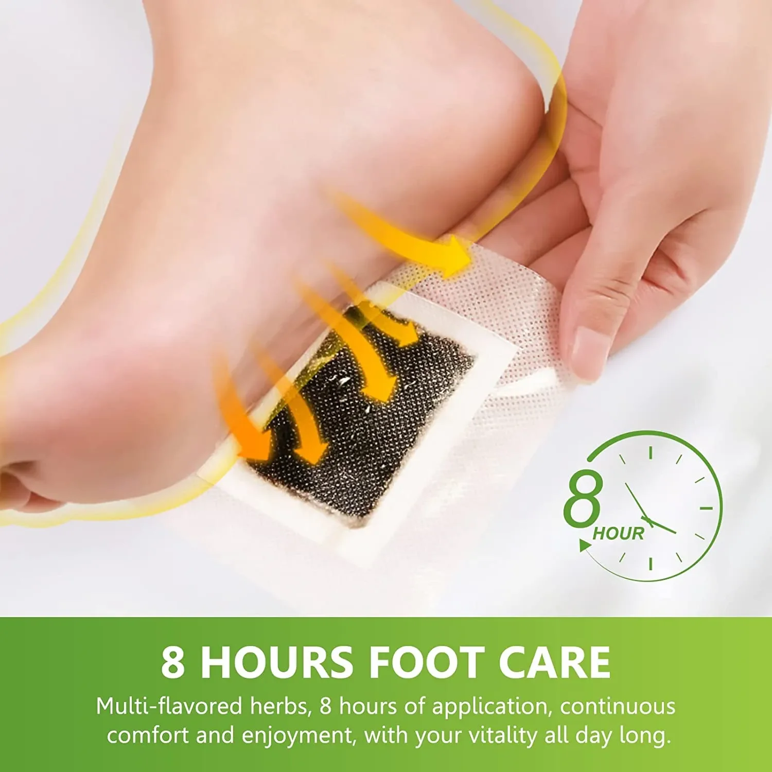 Detox Foot Patches Pads Natura - Detox Foot Patch บทวิจารณ์และราคา