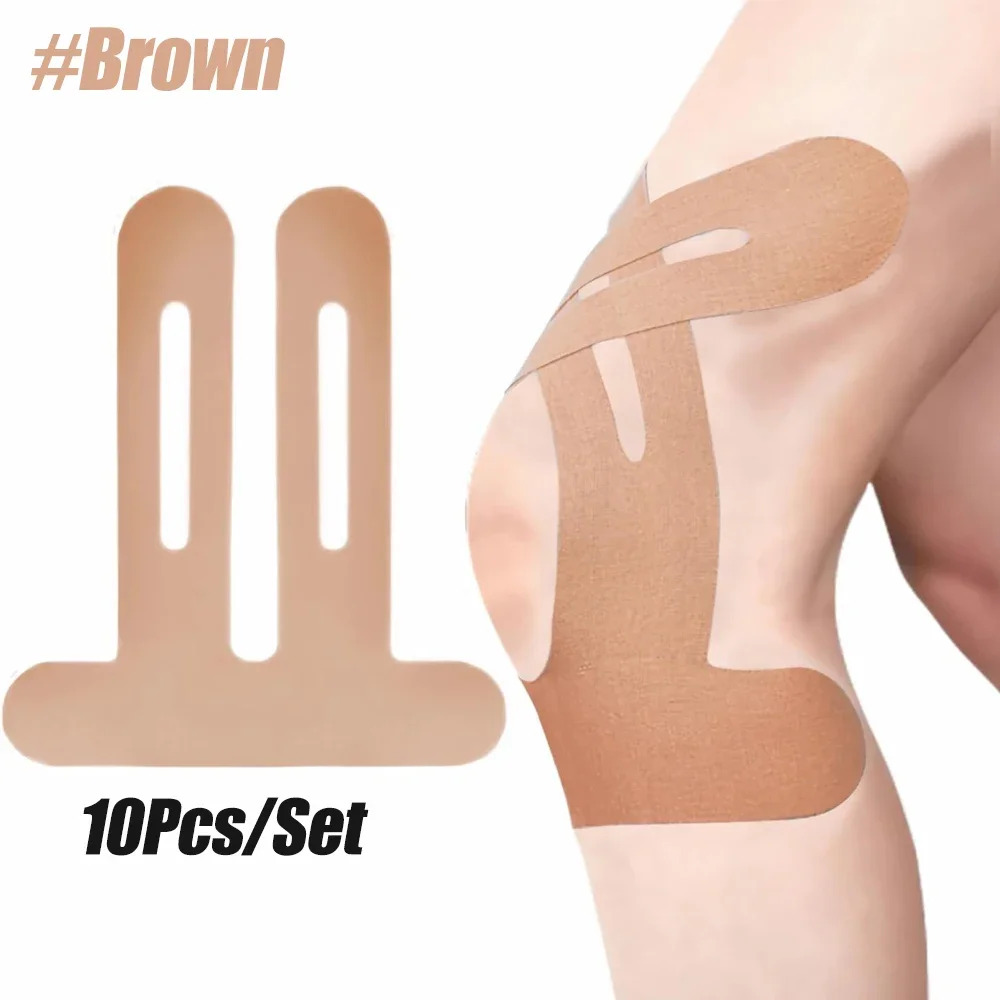 10PCS Kinesiology Tape for Kne - Sports Taping Precut บทวิจารณ์และราคา