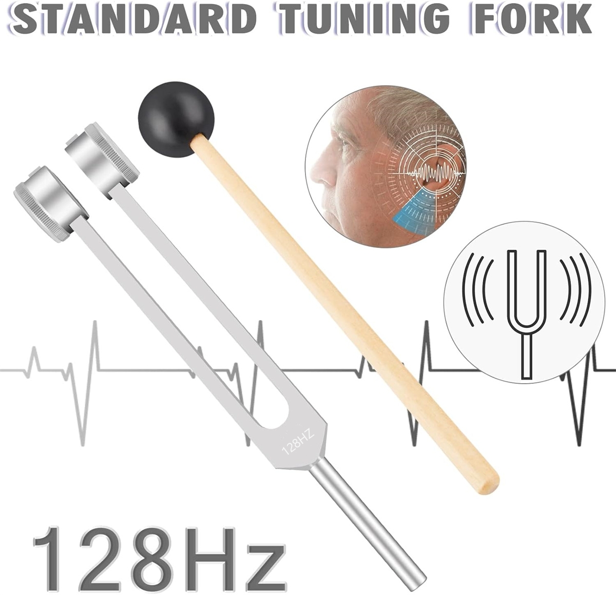 Miwayer 128Hz Tuning Fork: For - Holistic Health & Wellness บทวิจารณ์และราคา