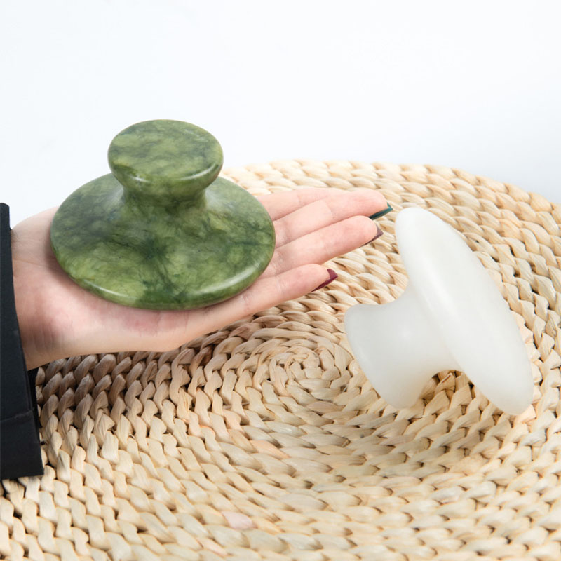 Natural Jade Mushroom Head Mas - Jade Gua Sha Tool บทวิจารณ์และราคา