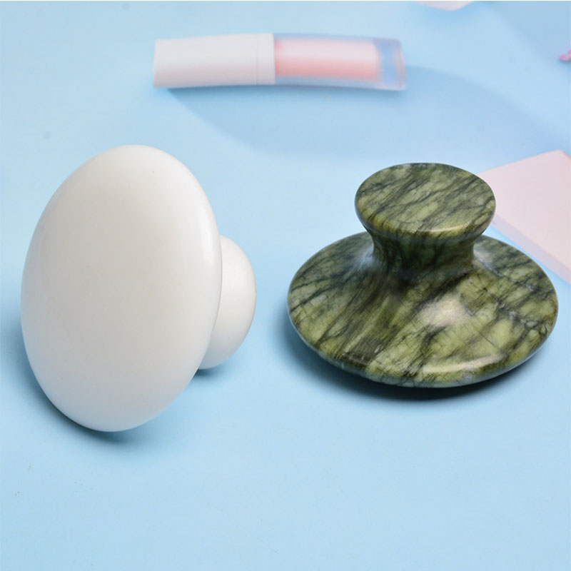 Natural Jade Mushroom Head Mas - Jade Gua Sha Tool บทวิจารณ์และราคา