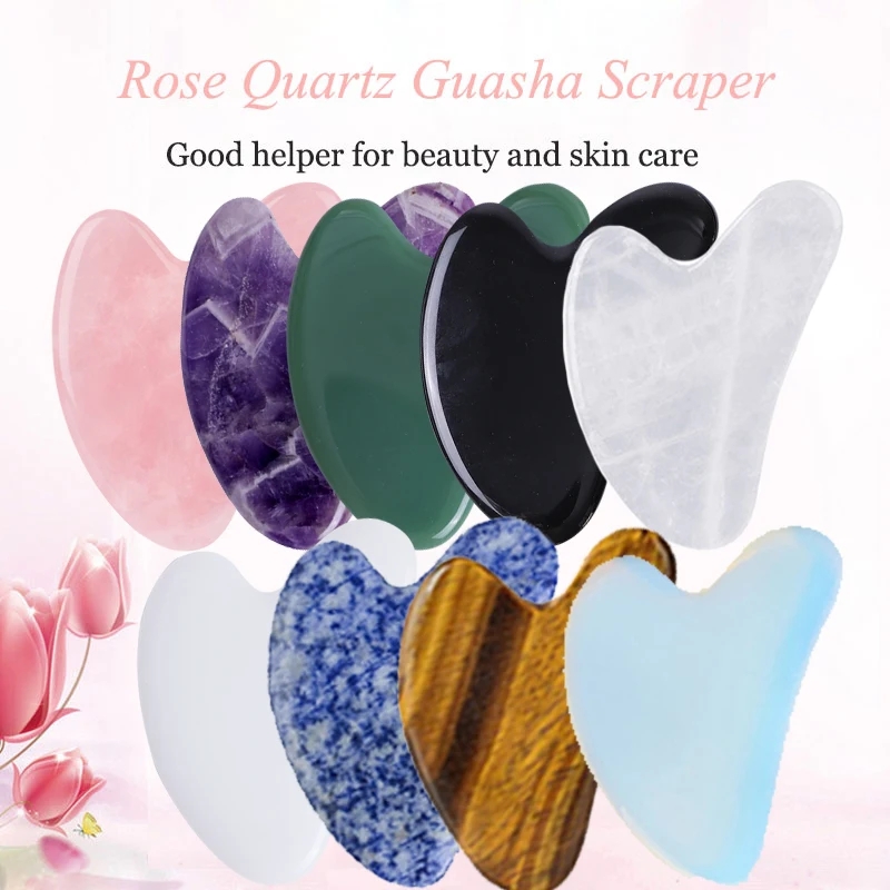 Natural Jade Gouache Scraper F - Jade Gua Sha Tool บทวิจารณ์และราคา