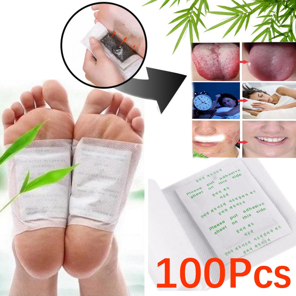 100PCS/Lot Detox Foot Patch Ba - Detox Foot Patch บทวิจารณ์และราคา