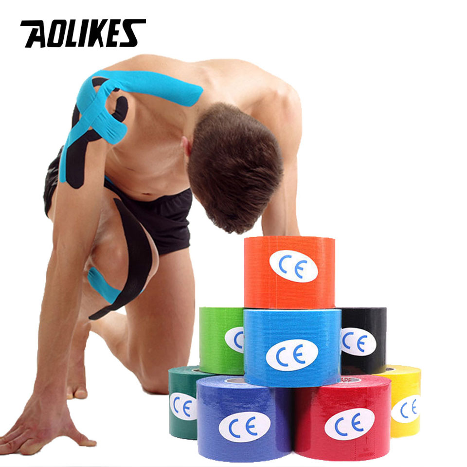 AOLIKES 2 Size Kinesiology Tap - Sports Taping Precut บทวิจารณ์และราคา