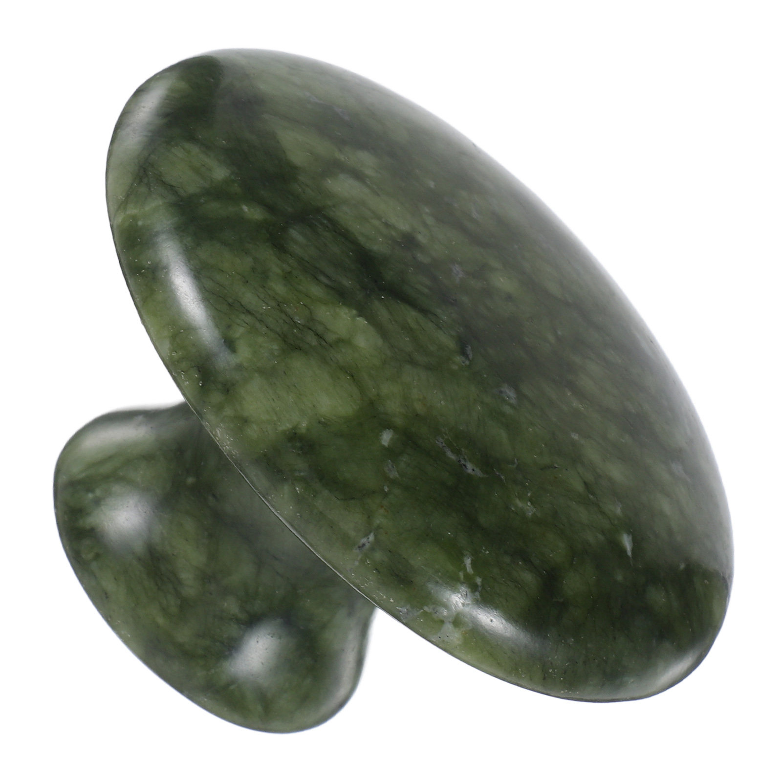 Mushroom Head Massage Stone Xi - Jade Gua Sha Tool บทวิจารณ์และราคา