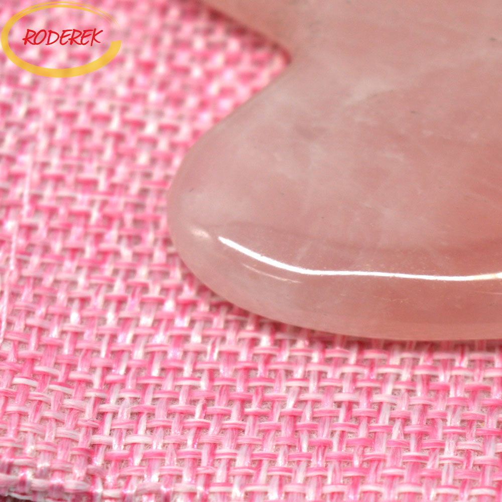 Jade Guasha Plate Natural Rose - Jade Gua Sha Tool บทวิจารณ์และราคา