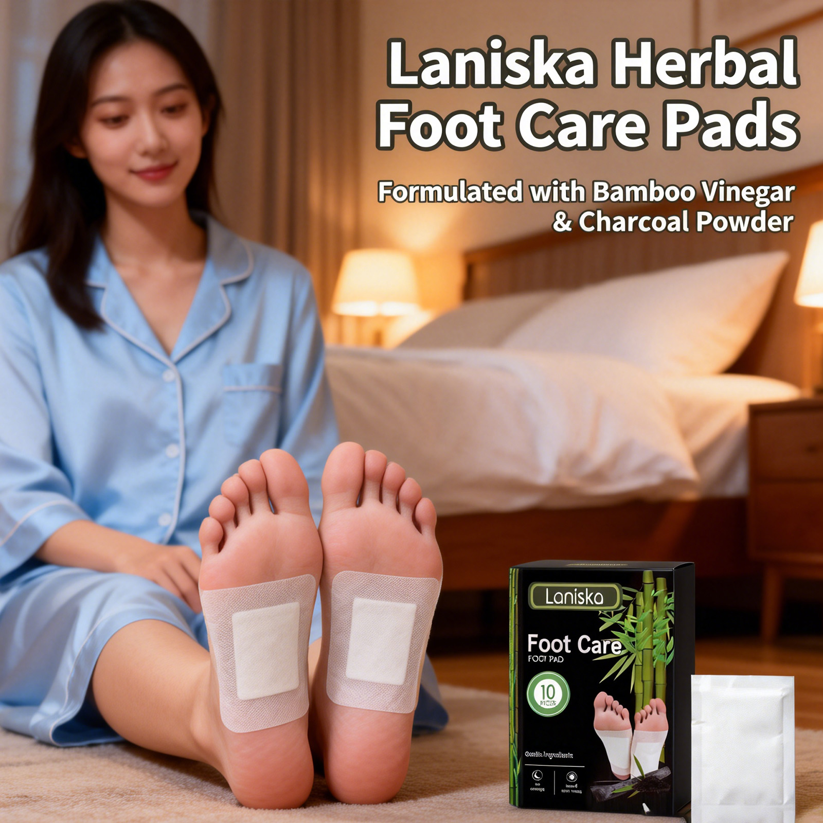 Herbal Foot Patches Help Sleep - Detox Foot Patch บทวิจารณ์และราคา