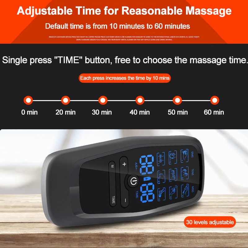 EMS Muscle Electrostimulator T - Tens Pain Relief Unit บทวิจารณ์และราคา