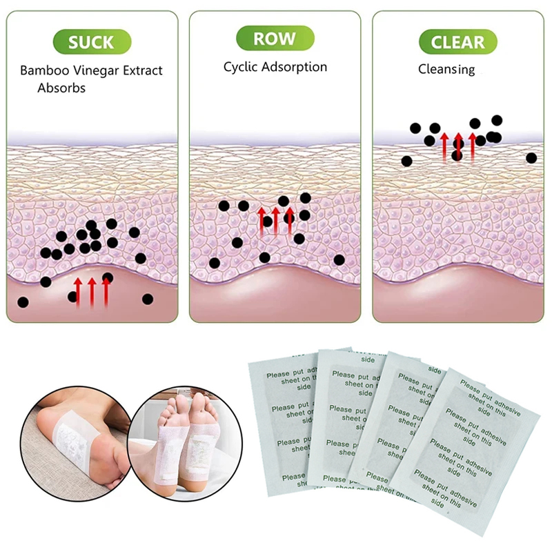 Natural Detox Foot Patches Imp - Detox Foot Patch บทวิจารณ์และราคา