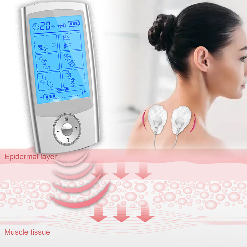 TENS UNIT EMS Muscle Stimulato - Tens Pain Relief Unit บทวิจารณ์และราคา