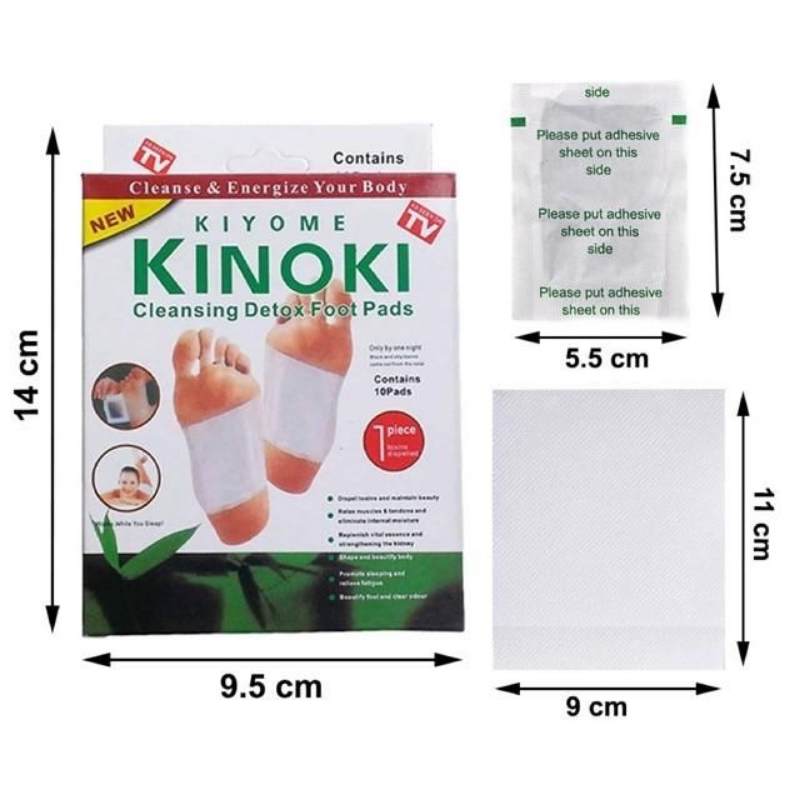 Korea Kinoki Natural Herbal De - Detox Foot Patch บทวิจารณ์และราคา
