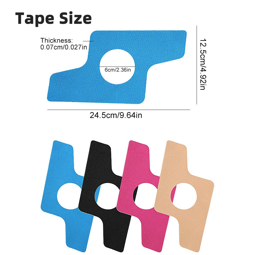 5PCS Precut Knee Kinesiology T - Sports Taping Precut บทวิจารณ์และราคา