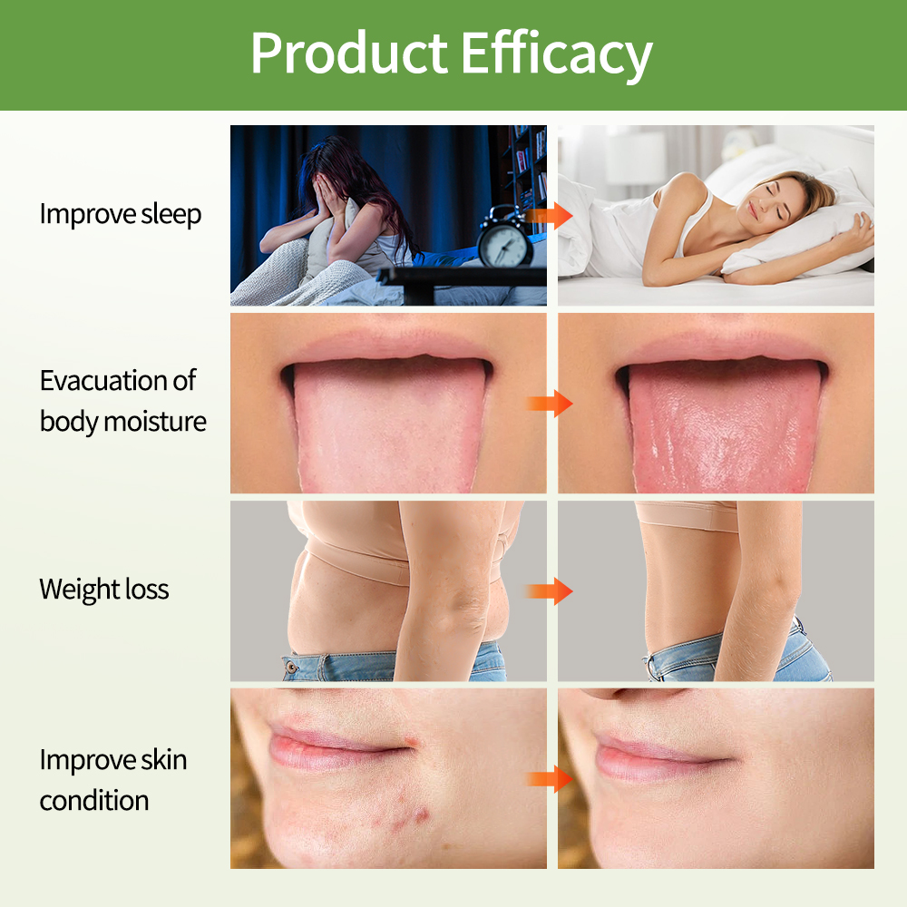 100PCS Natural Detox Foot Bamb - Detox Foot Patch บทวิจารณ์และราคา
