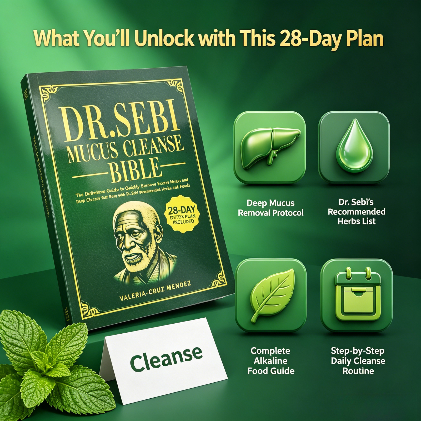 Dr. Sebi Mucus Cleanse Bible 2 - Holistic Health & Wellness บทวิจารณ์และราคา