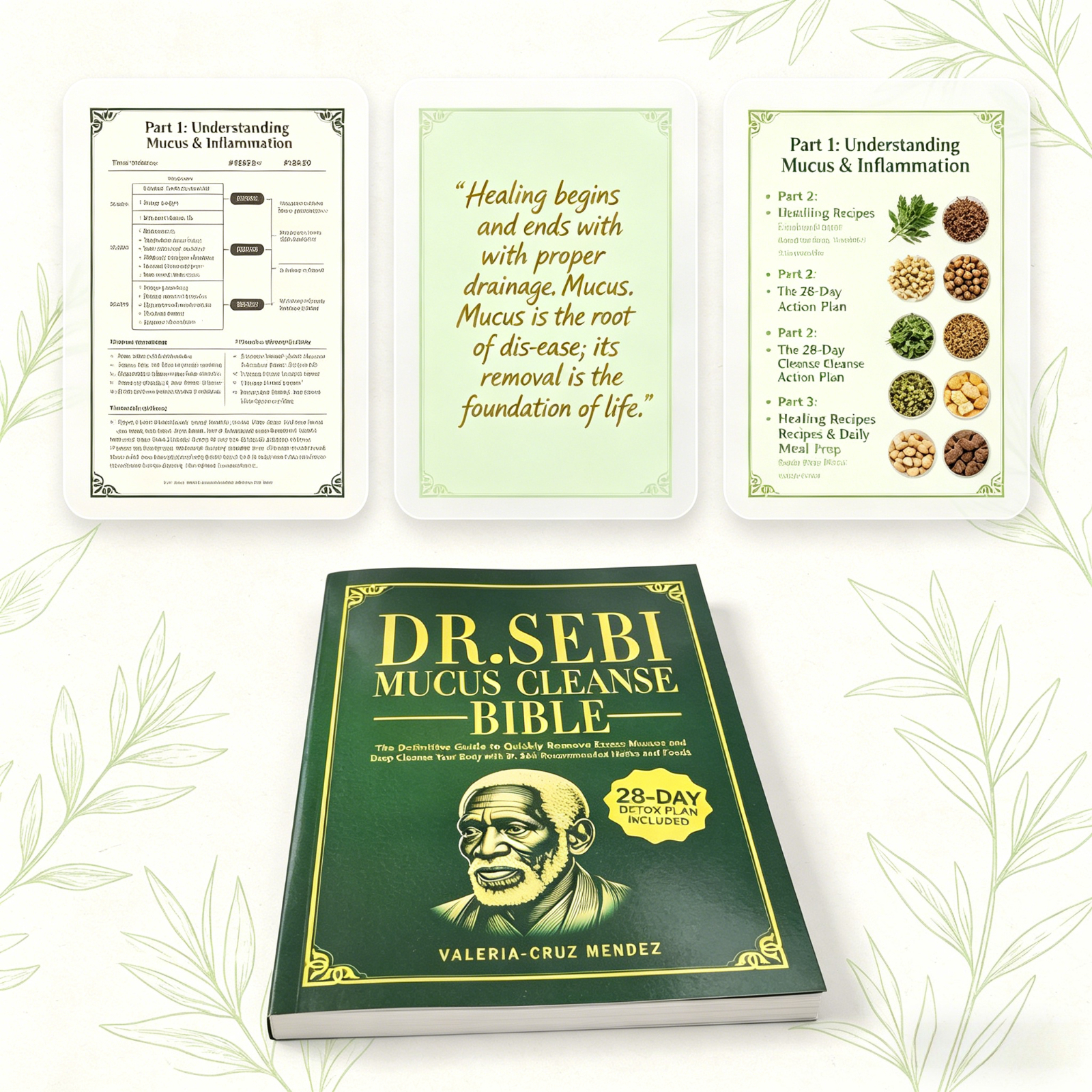 Dr. Sebi Mucus Cleanse Bible 2 - Holistic Health & Wellness บทวิจารณ์และราคา