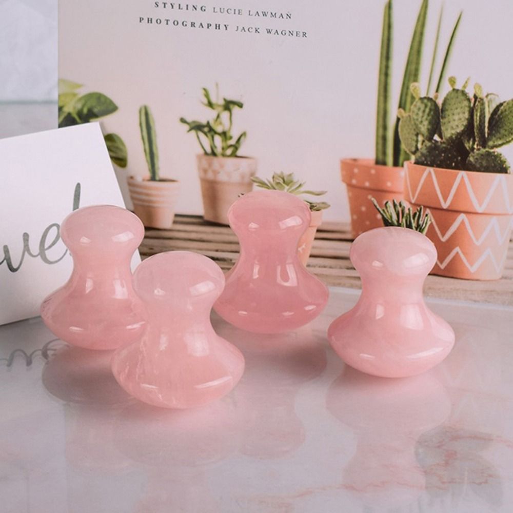 Slimming Tools Mushroom Shape  - Jade Gua Sha Tool บทวิจารณ์และราคา