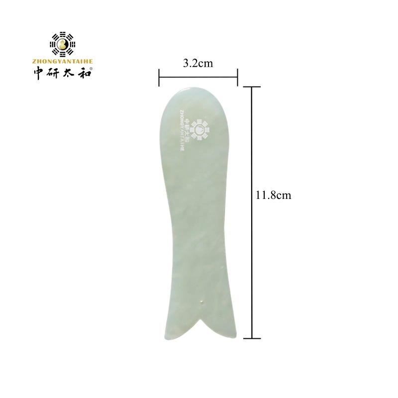 Gua Sha Face Massager Guasha T - Jade Gua Sha Tool บทวิจารณ์และราคา