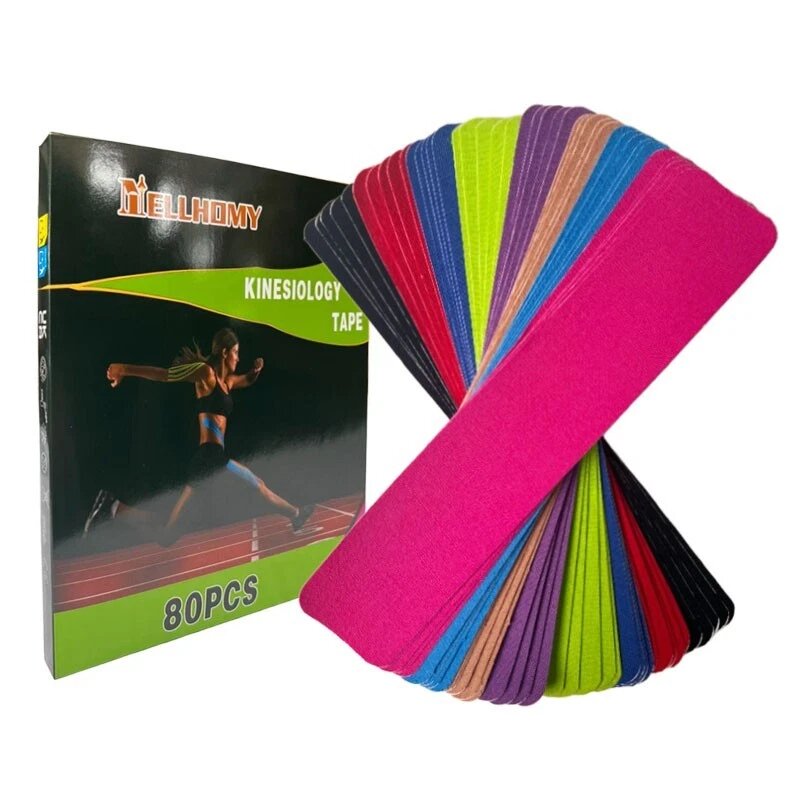 80pcs Sports Tape Cotton Elast - Sports Taping Precut บทวิจารณ์และราคา