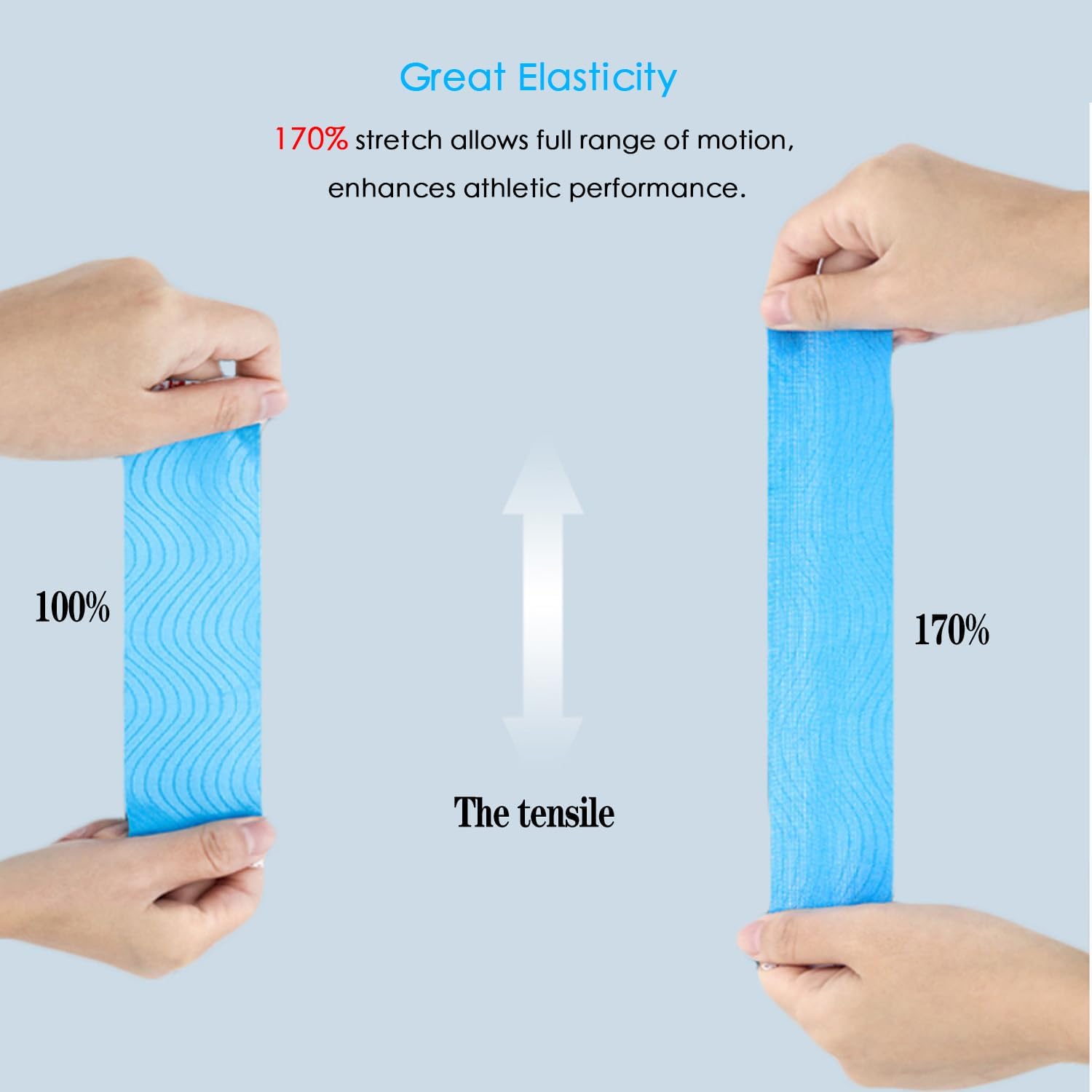 80pcs Sports Tape Cotton Elast - Sports Taping Precut บทวิจารณ์และราคา