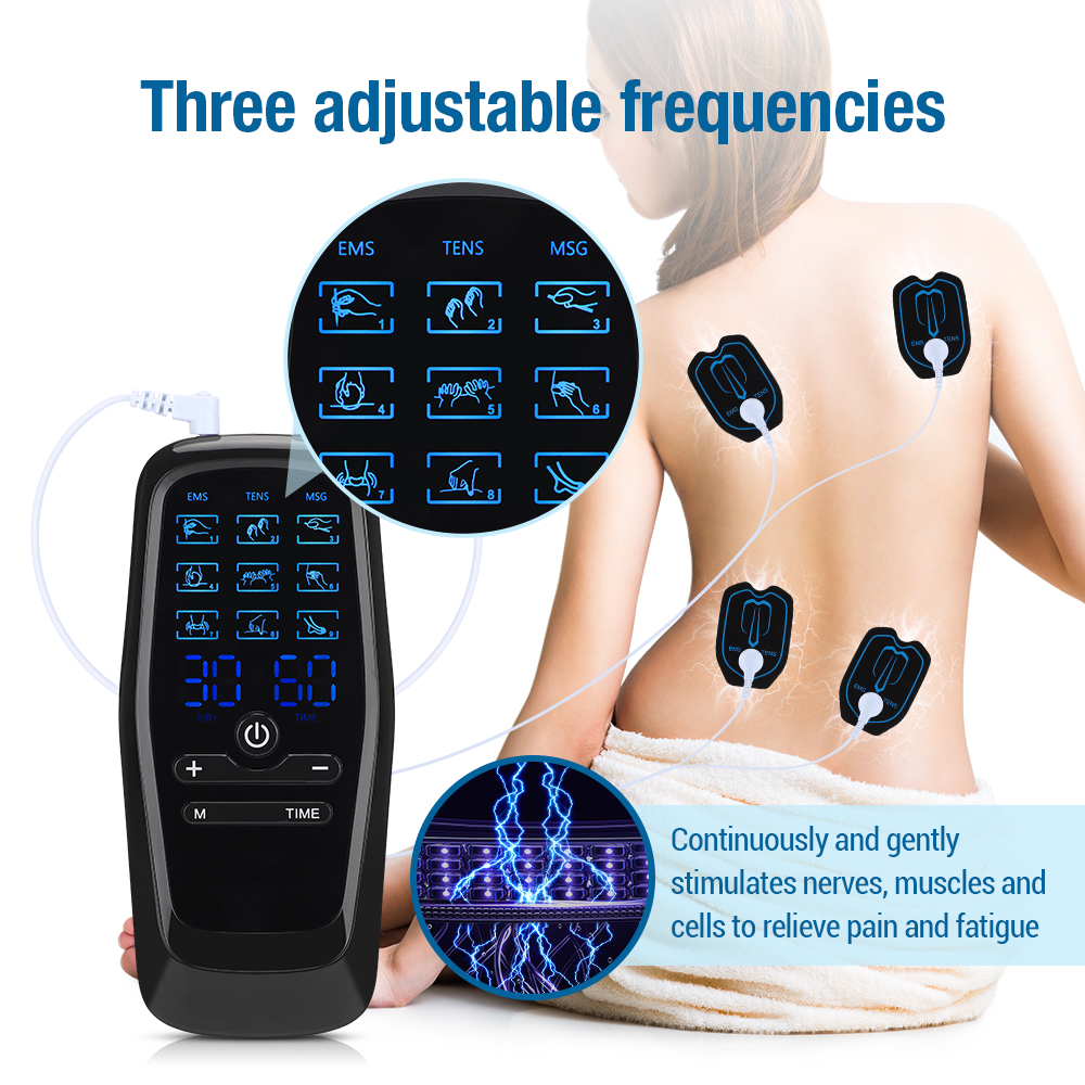 EMS Muscle Electrostimulator T - Tens Pain Relief Unit บทวิจารณ์และราคา