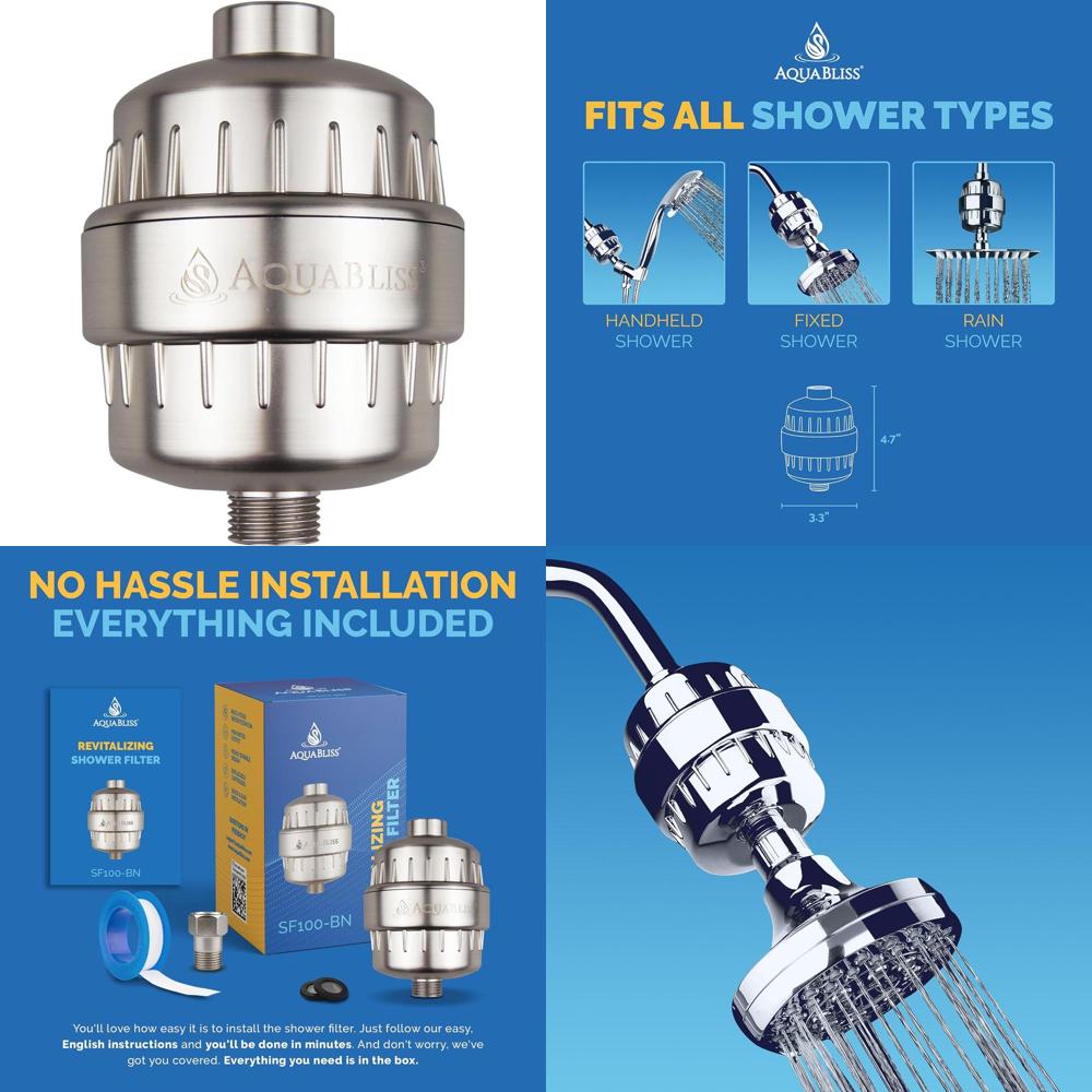 High Output AquaBliss Shower F - Health & Wellness Tourism บทวิจารณ์และราคา