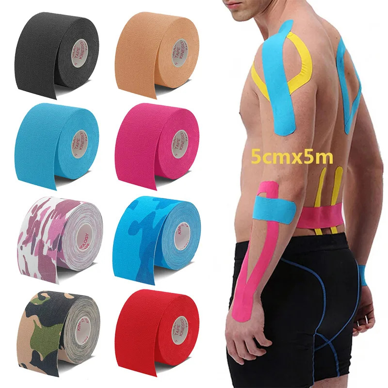 1/6Pcs Sports Waterproof Kines - Sports Taping Precut บทวิจารณ์และราคา
