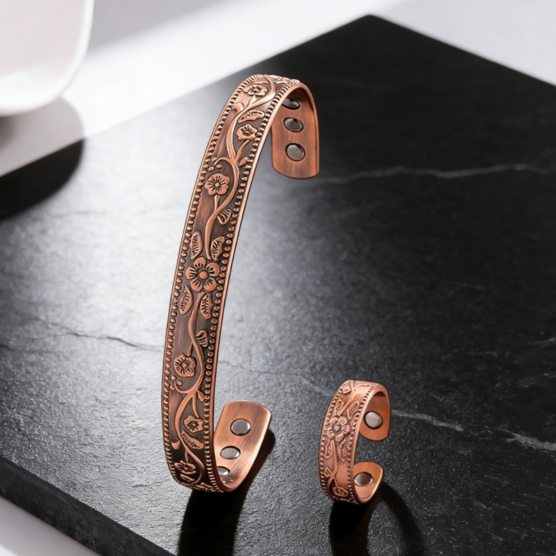 Magnetic Copper Therapy Bracel - Therapy Health And Wellness บทวิจารณ์และราคา
