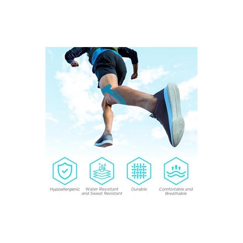 10Pcs Pre-Cut Knee Kinesiology - Sports Taping Precut บทวิจารณ์และราคา