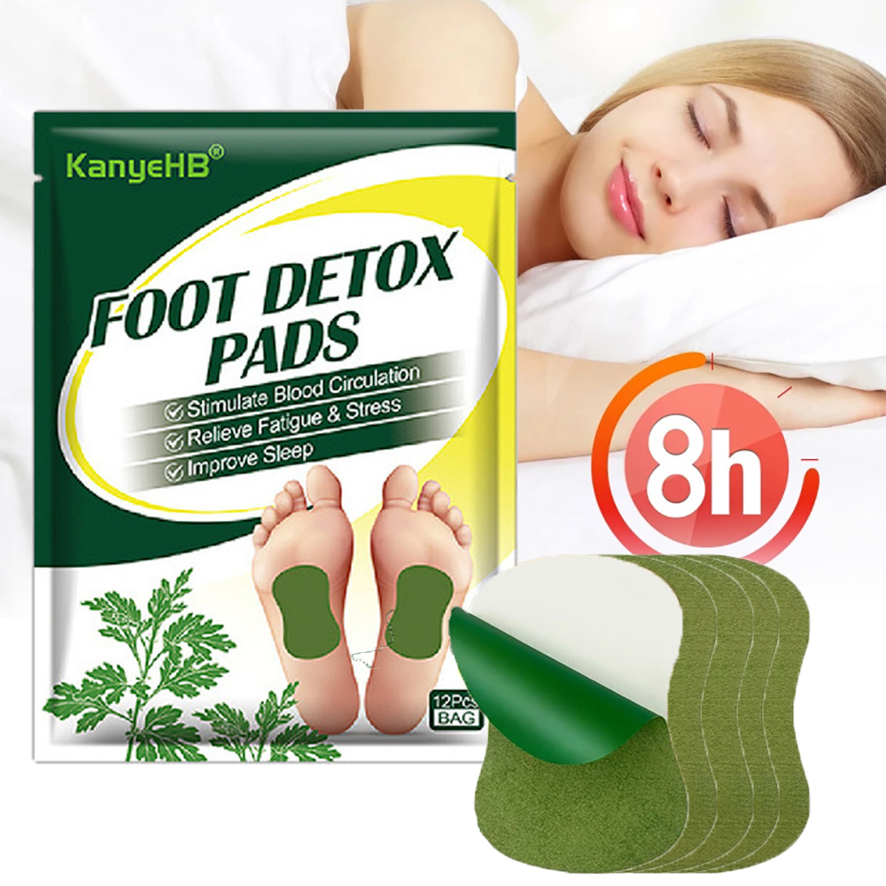 Detox Foot Patches Pads 12/24P - Detox Foot Patch บทวิจารณ์และราคา