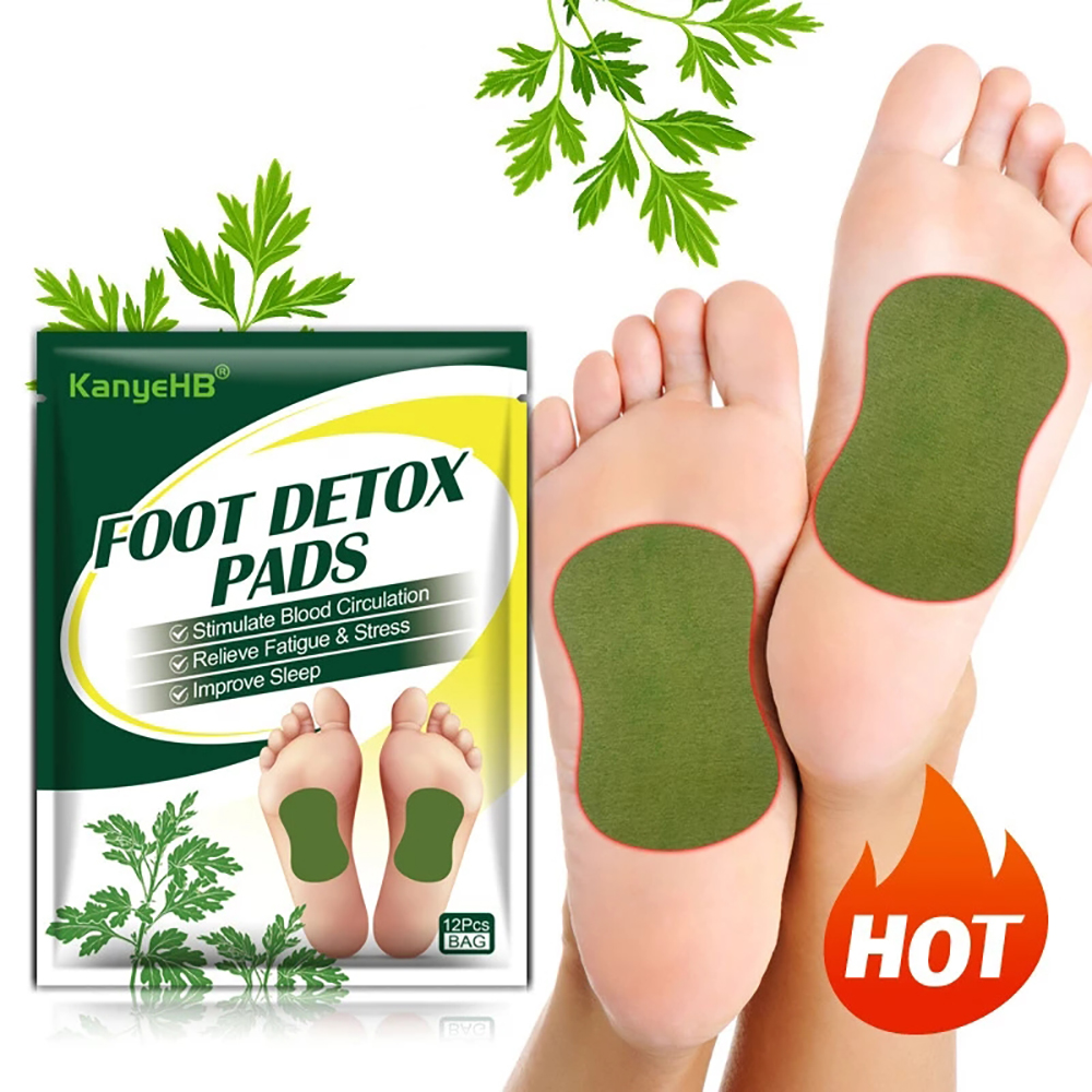 Detox Foot Patches Pads 12/24P - Detox Foot Patch บทวิจารณ์และราคา