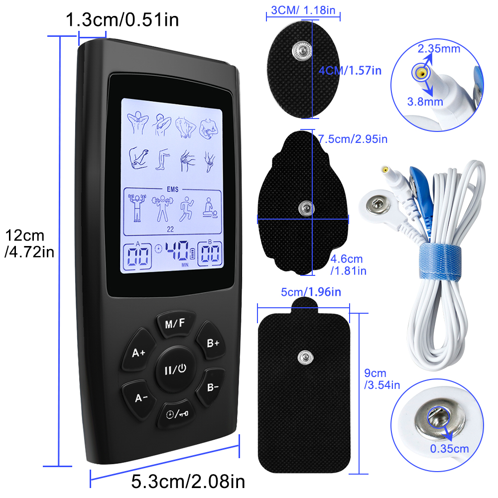 40 Levels Electric Tens Electr - Tens Pain Relief Unit บทวิจารณ์และราคา