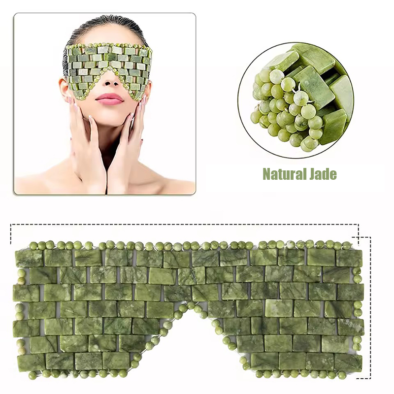 Natural Xiuyan Jade Facial Mas - Jade Gua Sha Tool บทวิจารณ์และราคา