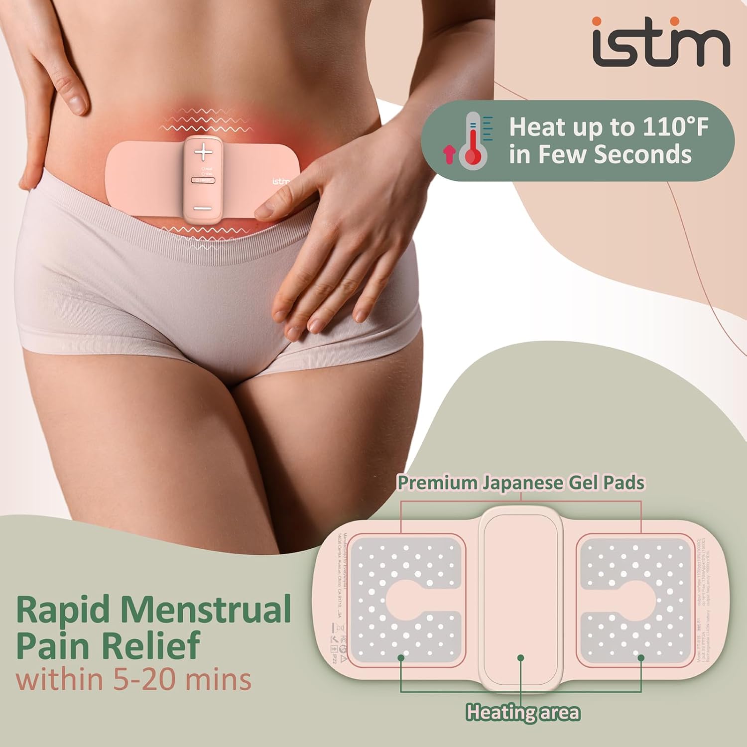 Wireless TENS Unit for Menstru - Tens Pain Relief Unit บทวิจารณ์และราคา