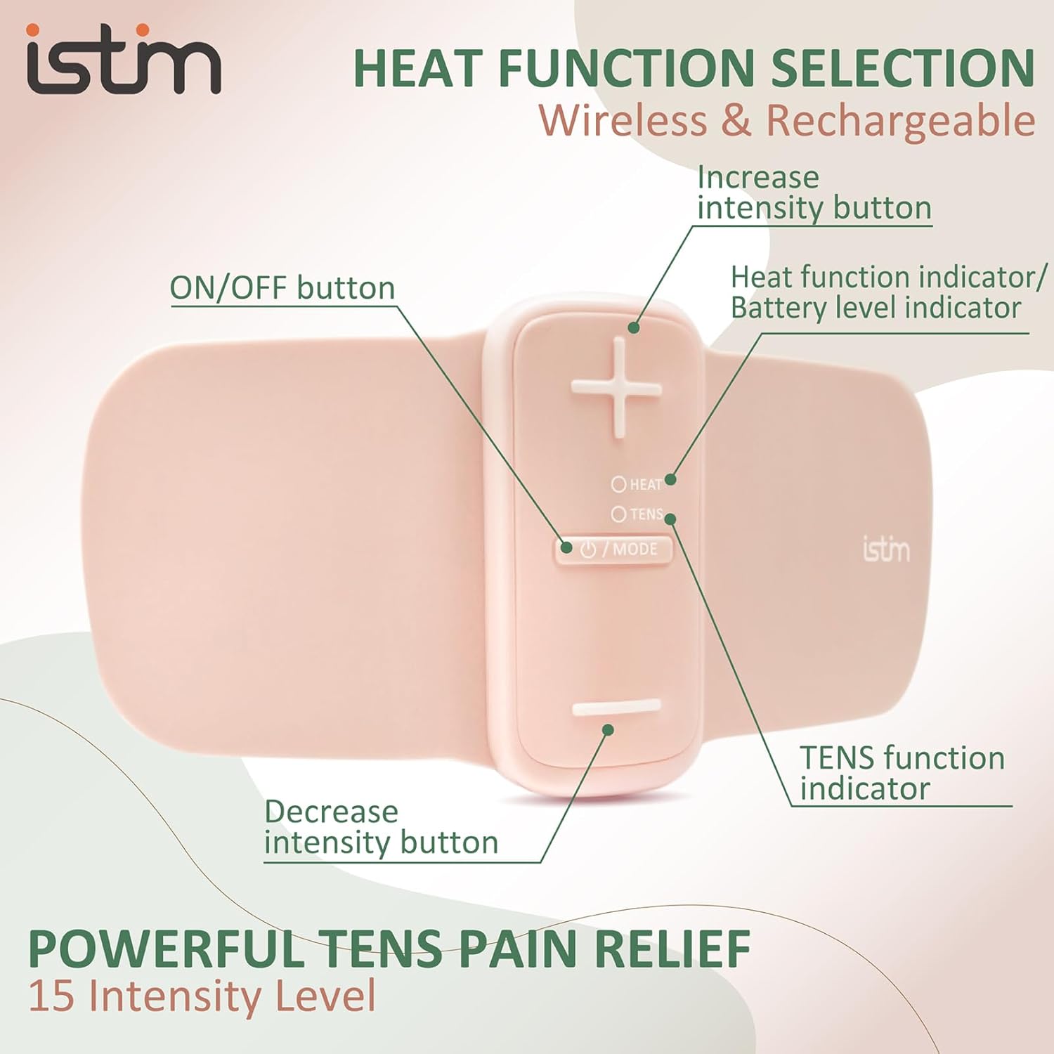 Wireless TENS Unit for Menstru - Tens Pain Relief Unit บทวิจารณ์และราคา