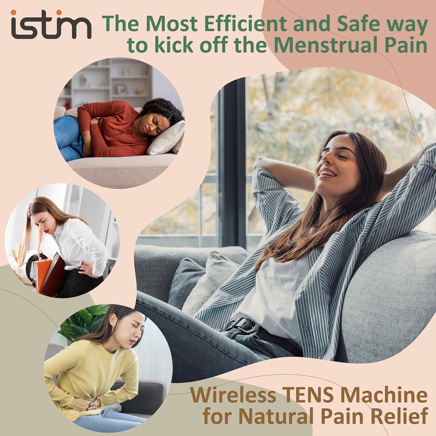 Wireless TENS Unit for Menstru - Tens Pain Relief Unit บทวิจารณ์และราคา