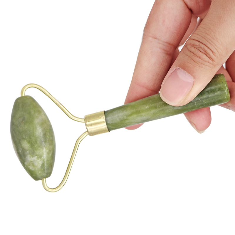 Natural Jade Roller Face Gua S - Jade Gua Sha Tool บทวิจารณ์และราคา
