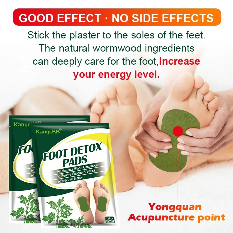 Natural Herbal Wormwood Artemi - Detox Foot Patch บทวิจารณ์และราคา