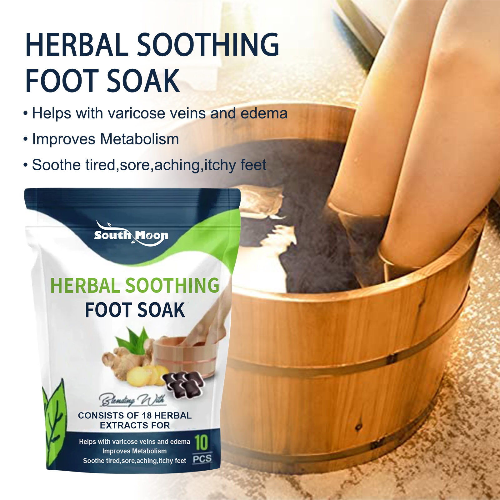 10pcs Foot Bath Gel Natural He - Detox Foot Patch บทวิจารณ์และราคา