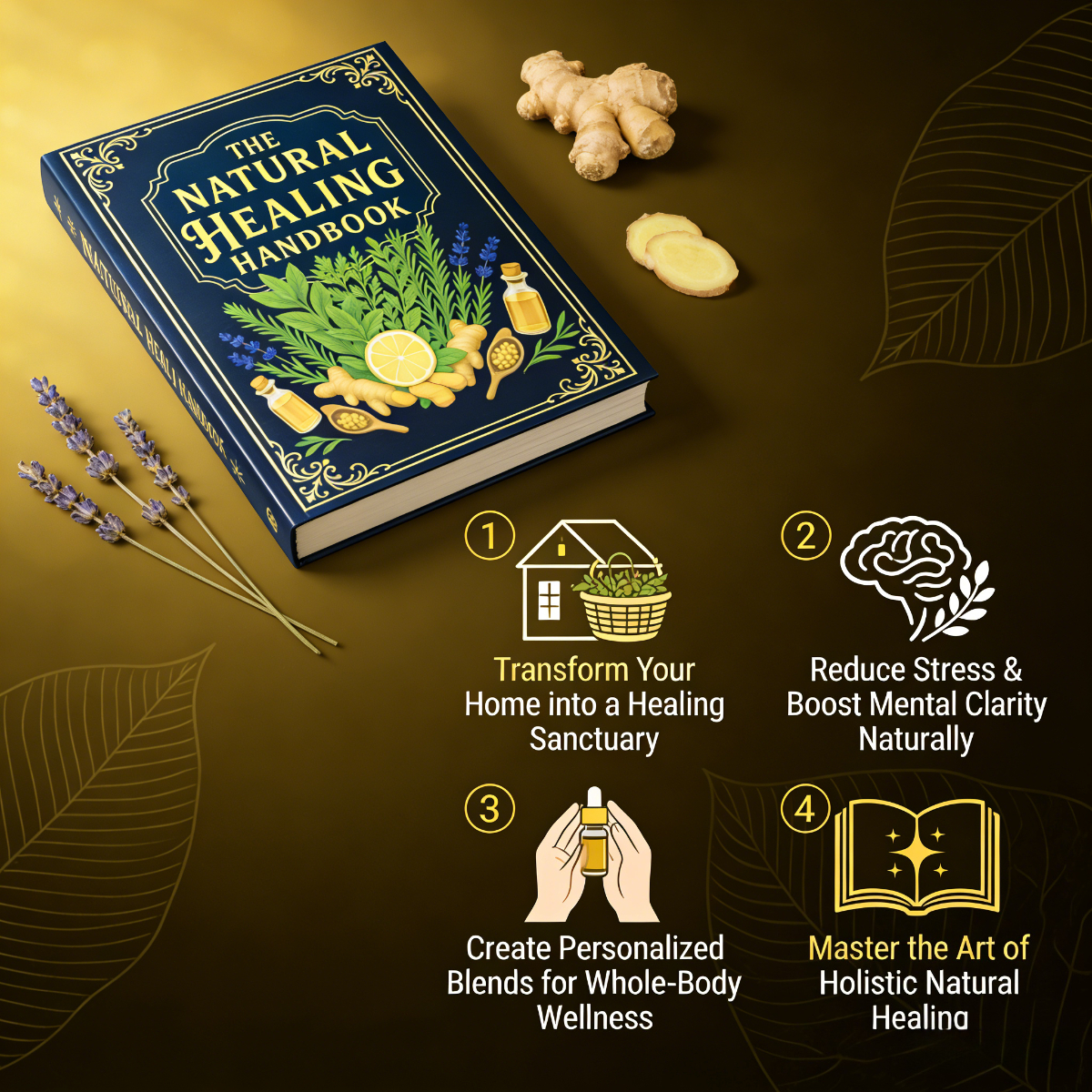 The Natural Healing Handbook:  - Holistic Health & Wellness บทวิจารณ์และราคา